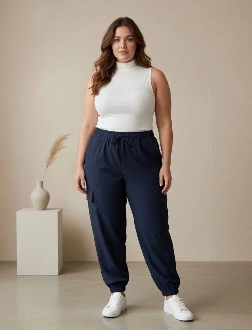 Pantalon Cargo Casual Confort
