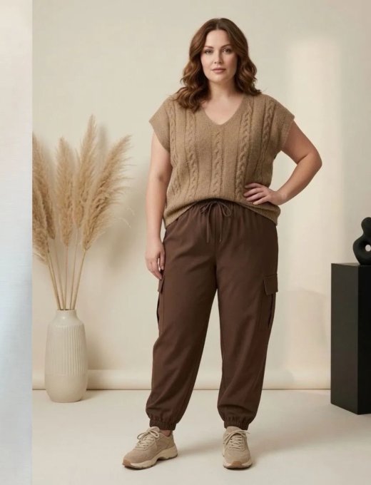 Pantalon Cargo Casual Confort 