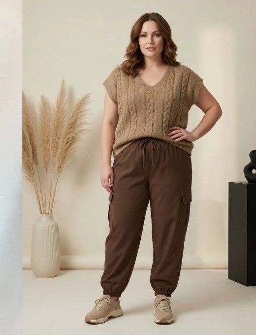 Pantalon Cargo Casual Confort