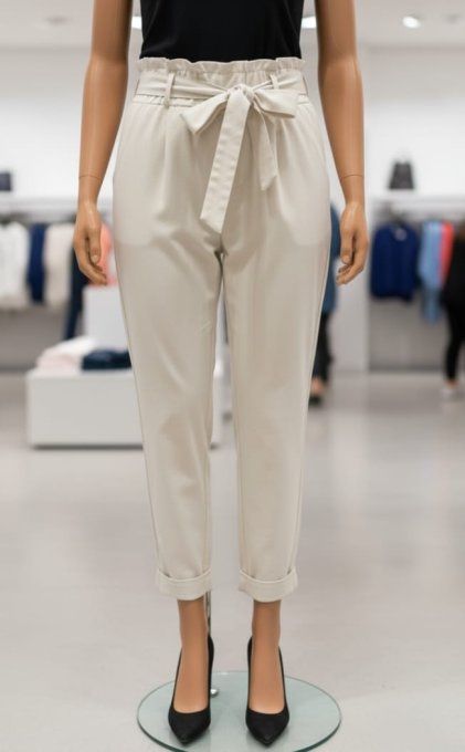 Pantalon carotte stretch Jolie taille ( 44/50 )