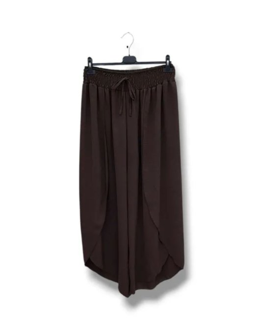 Pantalon Fluide à Coupe Tulipe  