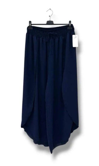 Pantalon Jupe Fluide à Coupe Tulipe