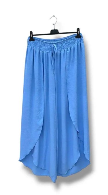 Pantalon Jupe Fluide à Coupe Tulipe 