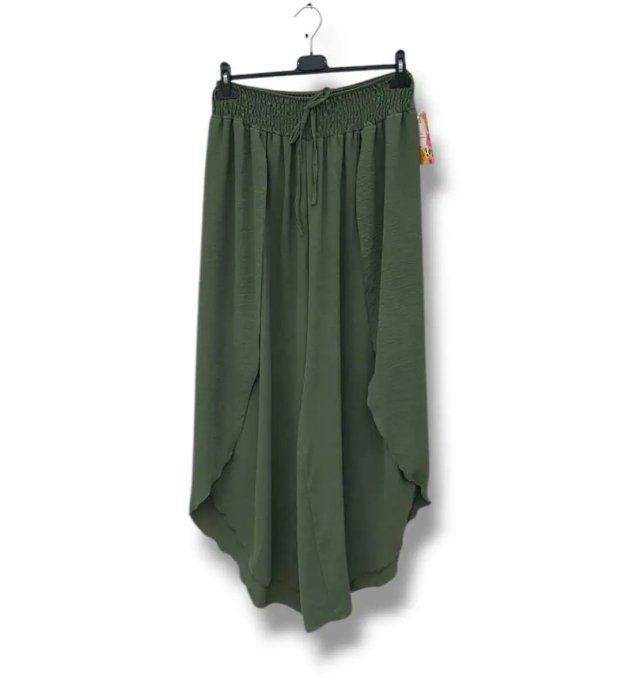 Pantalon Jupe Fluide à Coupe Tulipe
