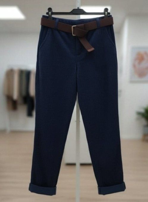 Pantalon "Côtelé Chic"