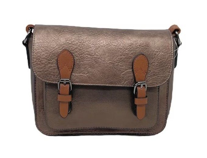 ​Sac Bandoulière Métallisé Bronze