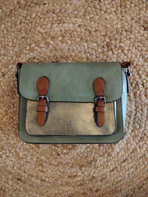 ​Sac Bandoulière Vert Amande