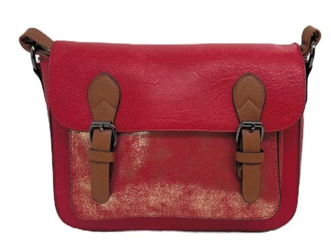 ​Sac Bandoulière Besace Rouge Passion