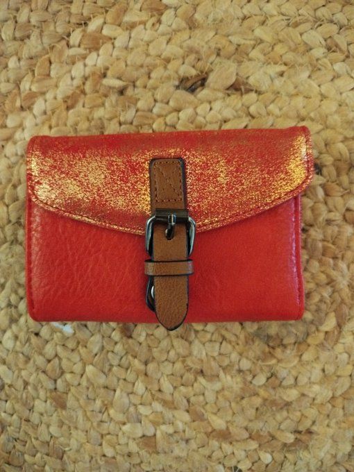 ​Porte-Monnaie Compact & Chic - Bi matière