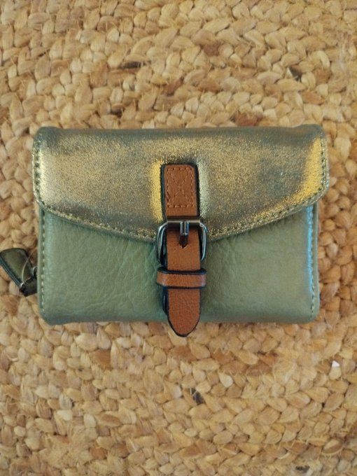 ​Porte-Monnaie Compact & Chic - Bi matière