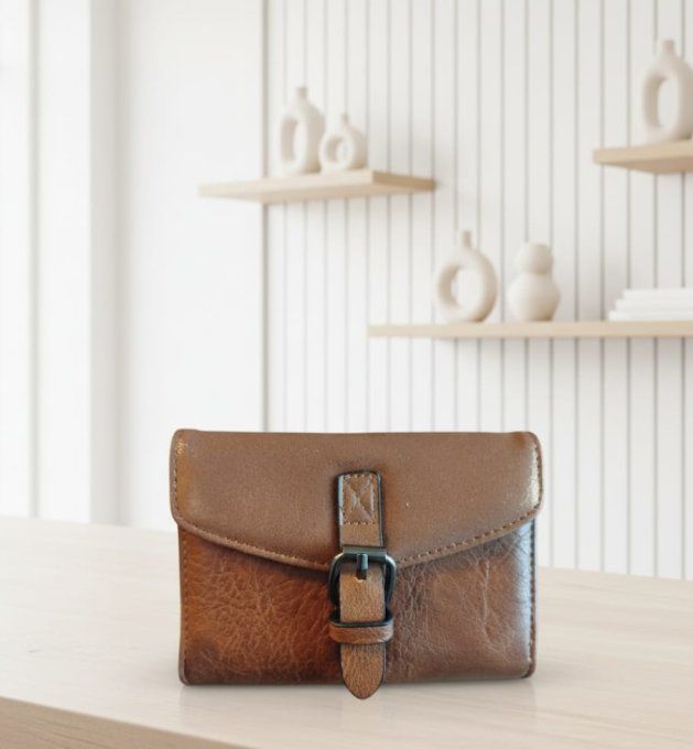 ​Porte-Monnaie Compact & Chic - Bi matière