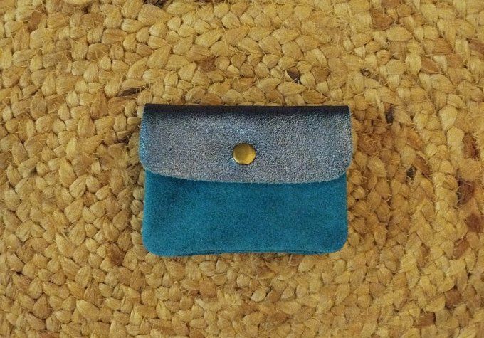 ​Porte-Monnaie en Cuir d'Agneau Tendance