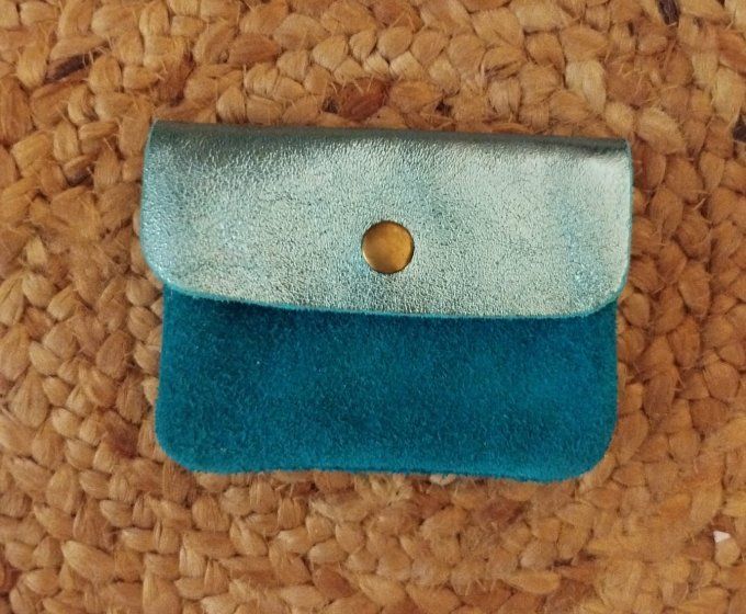 ​Porte-Monnaie en Cuir d'Agneau Tendance