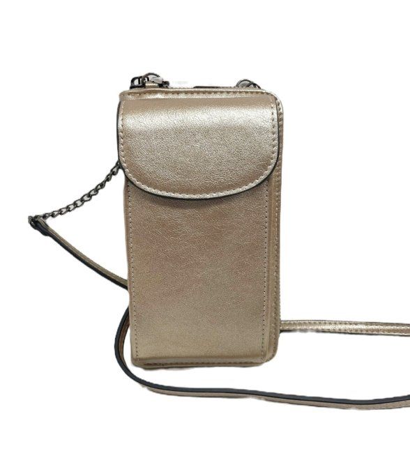 Pochette Téléphone Portefeuille Dorée