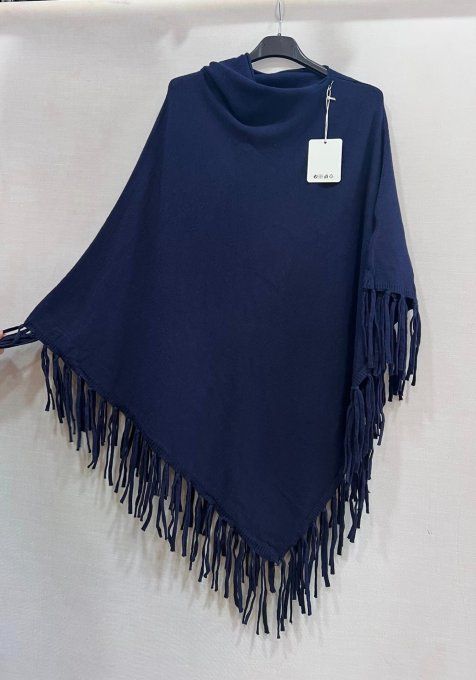 Poncho Tendance à Franges ✨