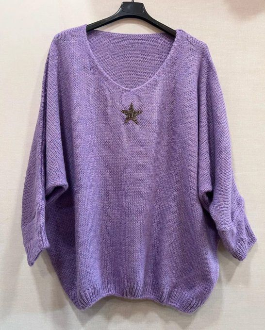 ​Pull Uni à l’Étoile Scintillante