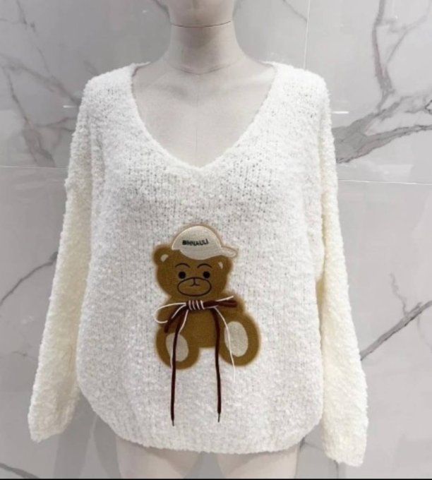 Le Pull Doudou Ours Câlin