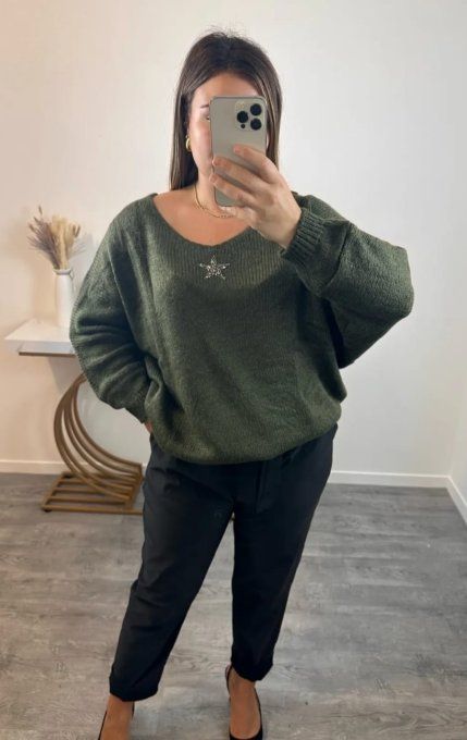 ​Pull Uni à l’Étoile Scintillante