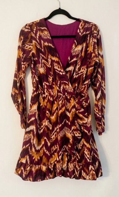 Robe Courte Cache-Cœur