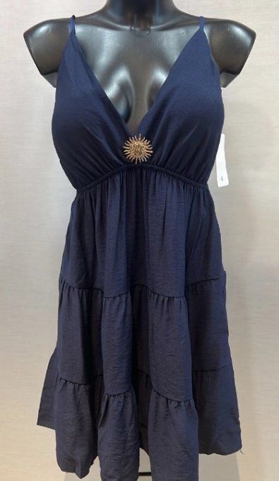 Robe Courte "Soleil" & Bretelles Réglables