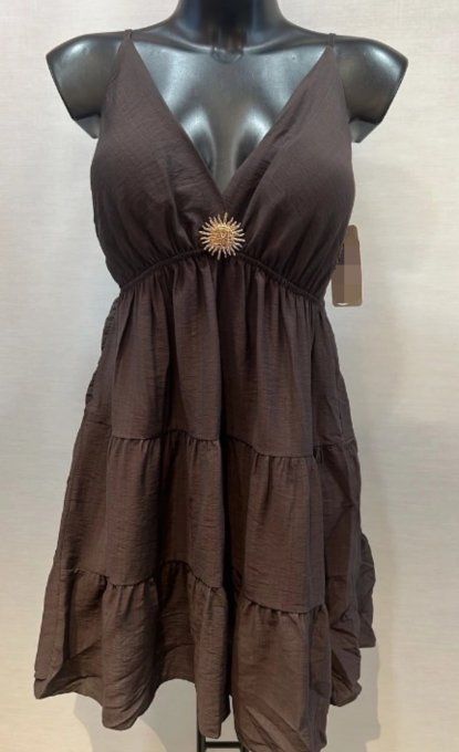 Robe Courte "Soleil" & Bretelles Réglables
