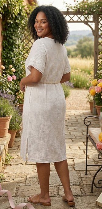 Robe en Gaze de Coton