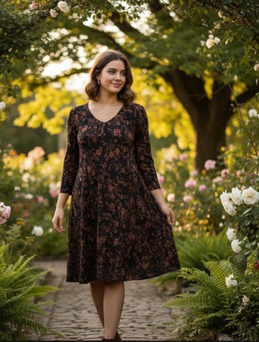 Robe Fluide Florale