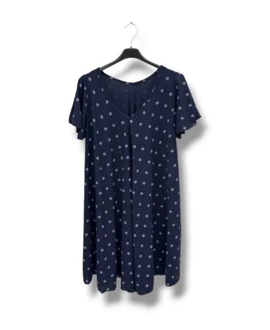 Robe Fluide à Pois