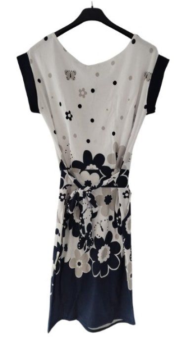 Robe Imprimée Graphique & Motifs Floraux