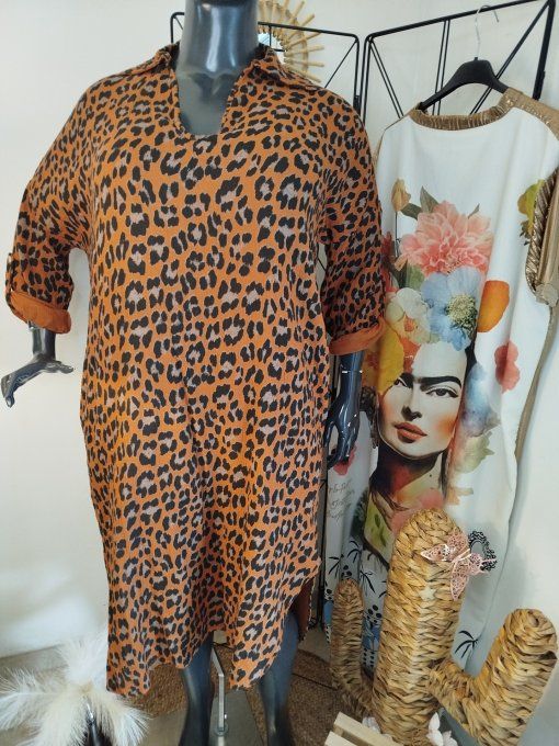 Robe tunique Léopard ✨