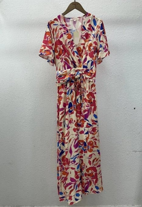 Robe Longue Fleurie 