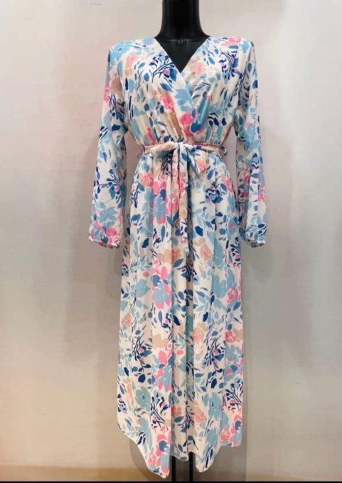 Robe Longue Fleurie