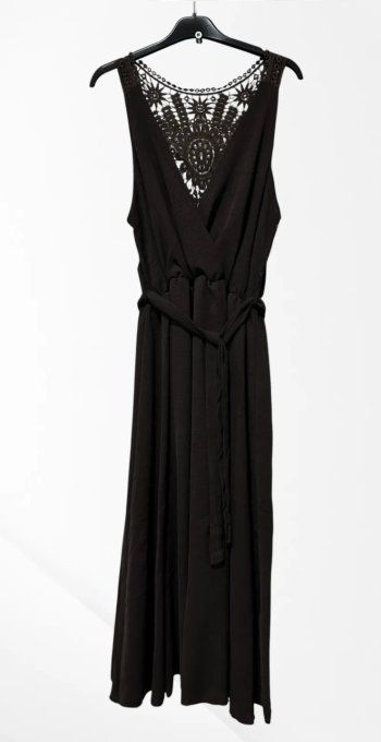 Robe Longue Fluide & Dos Dentelle