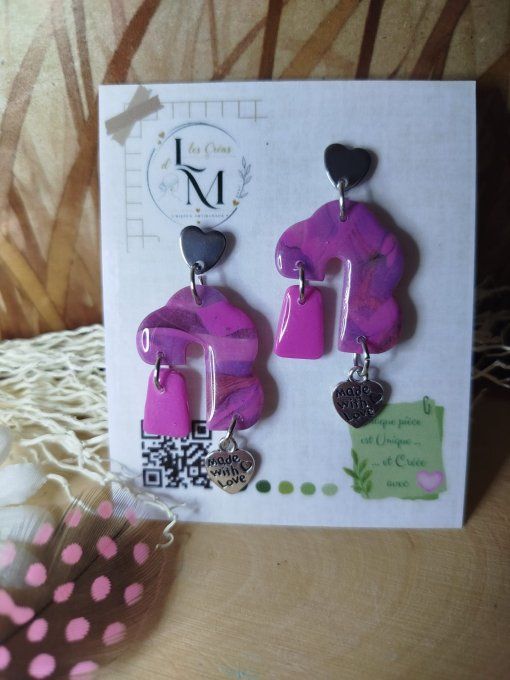 Collecction "Rose Pop & Violet Marbré"