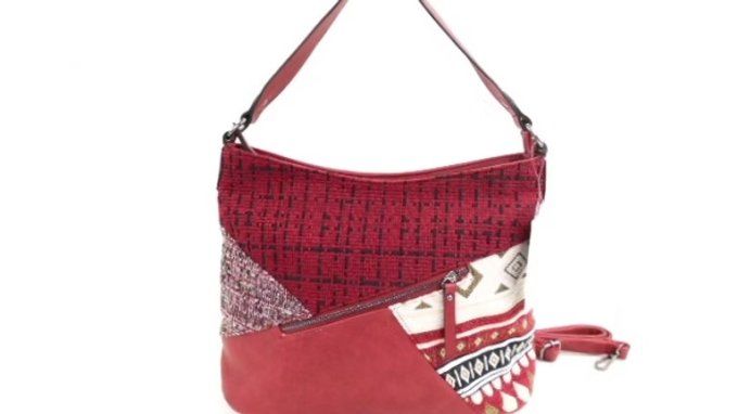 Sac Bandoulière Rouge - Collection Bohème