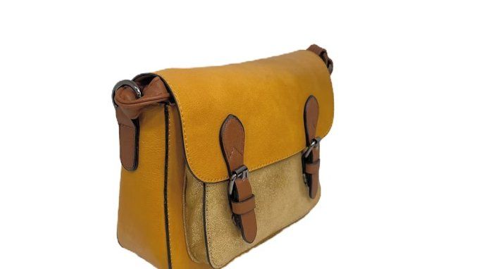 Sac Besace Jaune Moutarde