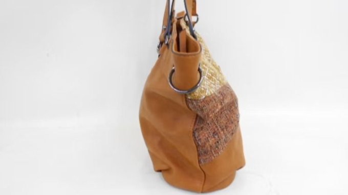 Sac Cabas Camel - Collection Bohème 