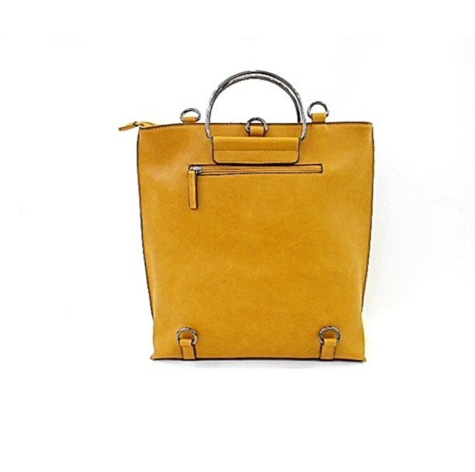 Sac Cabas Jaune Moutarde