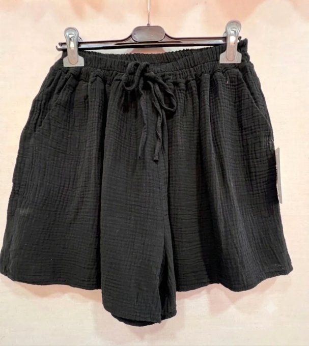 Short en Gaze de Coton