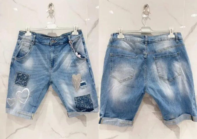 Short en Jean Bermuda