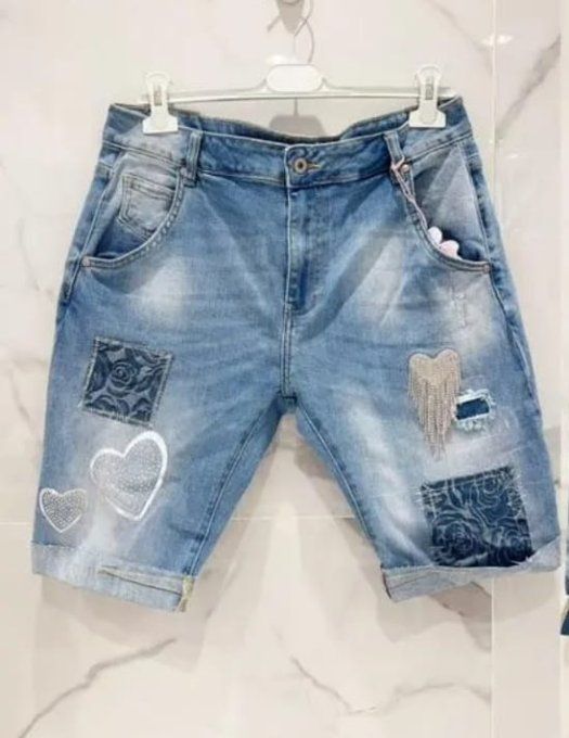 Short en Jean Bermuda