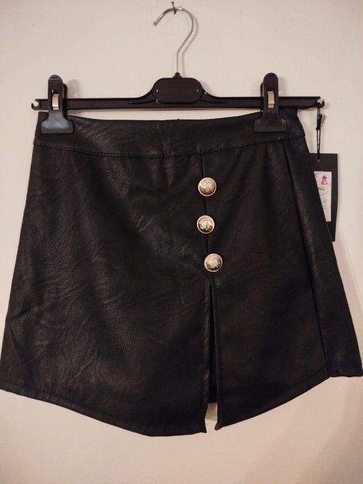 Short Rock en Simili Cuir