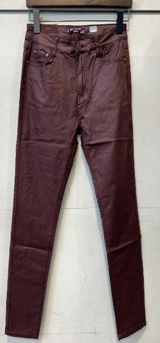 ​Pantalon slim en simili cuir