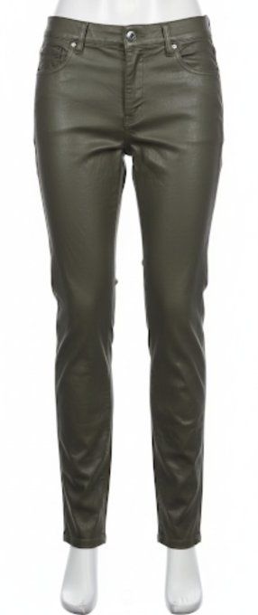 ​Pantalon slim en simili cuir
