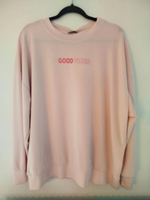 Sweat Oversize "Good Vibes"