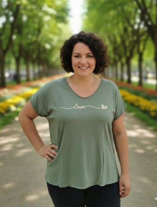 T-shirt Maille Fine Scintillante - Copie