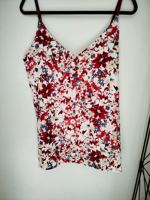 Caraco Fleuri Fluide - JOLIE TAILLE