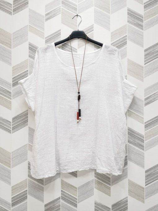 Tunique Fluide blanc