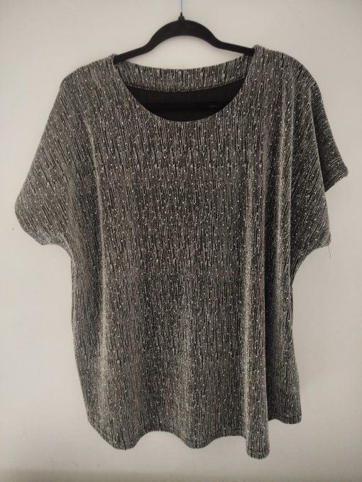 Top manches courtes agenté