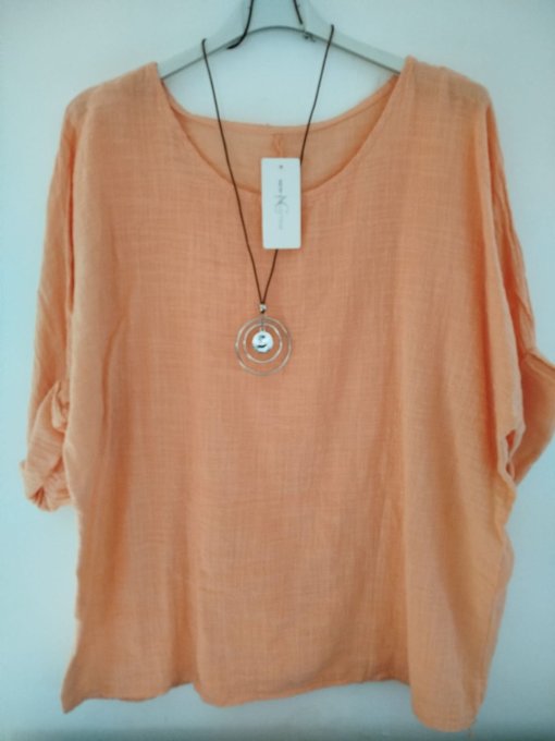 Tunique Fluide + Collier ☀️  